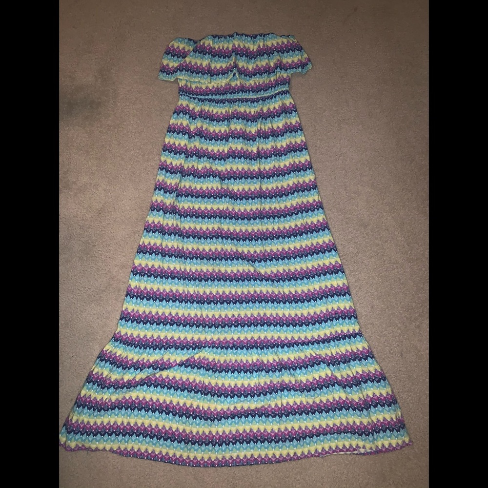 Mossimo Strapless Maxi Dress